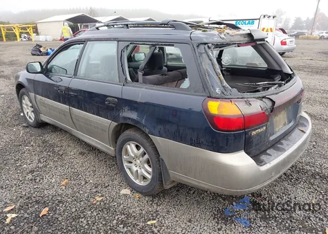 2001 Subaru Outback from USA, damaged, VIN 4S3BH665416671113